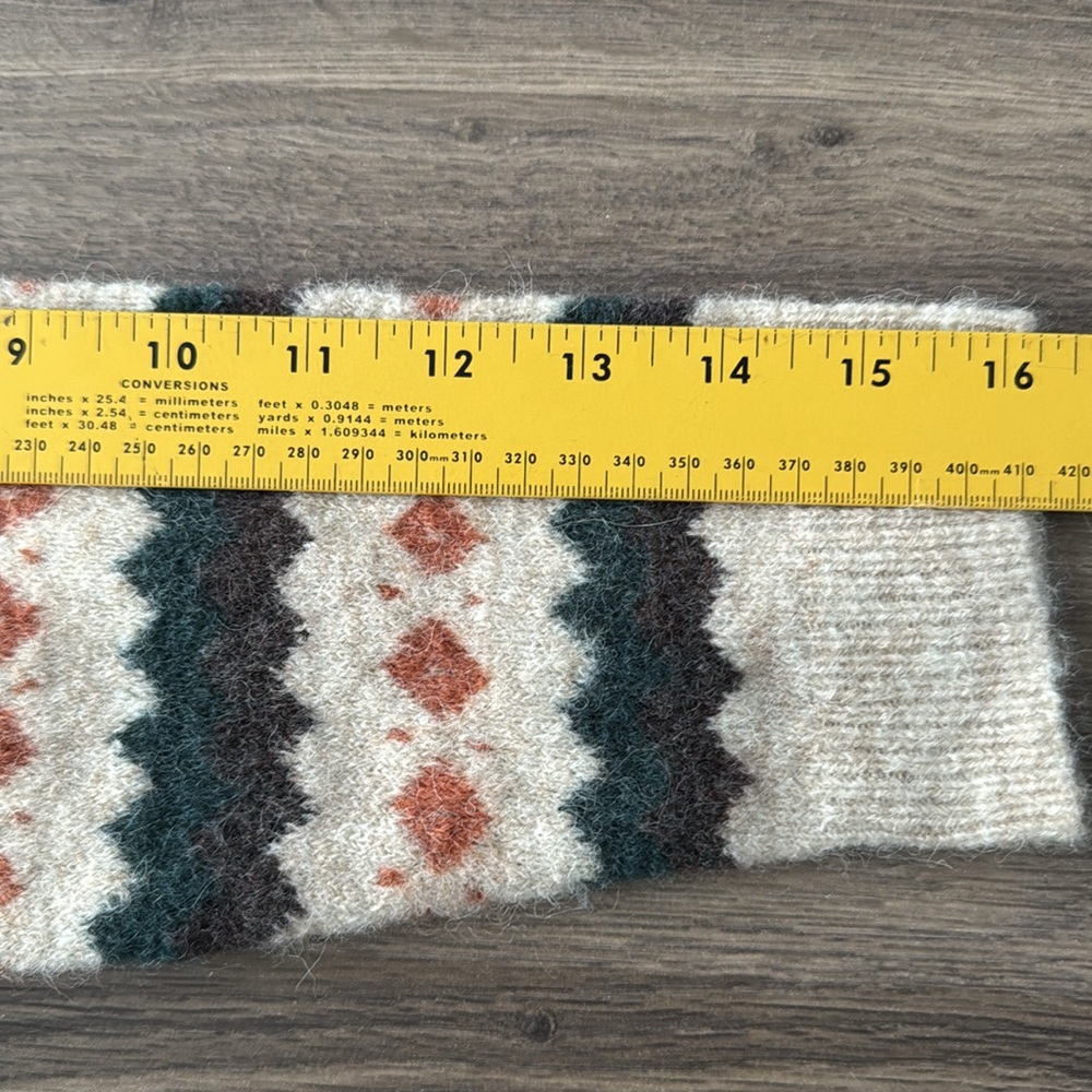 NWT Madewell Harland Fair Isle Cardigan Sweater in Sz X-Small - Picture 16 of 16
